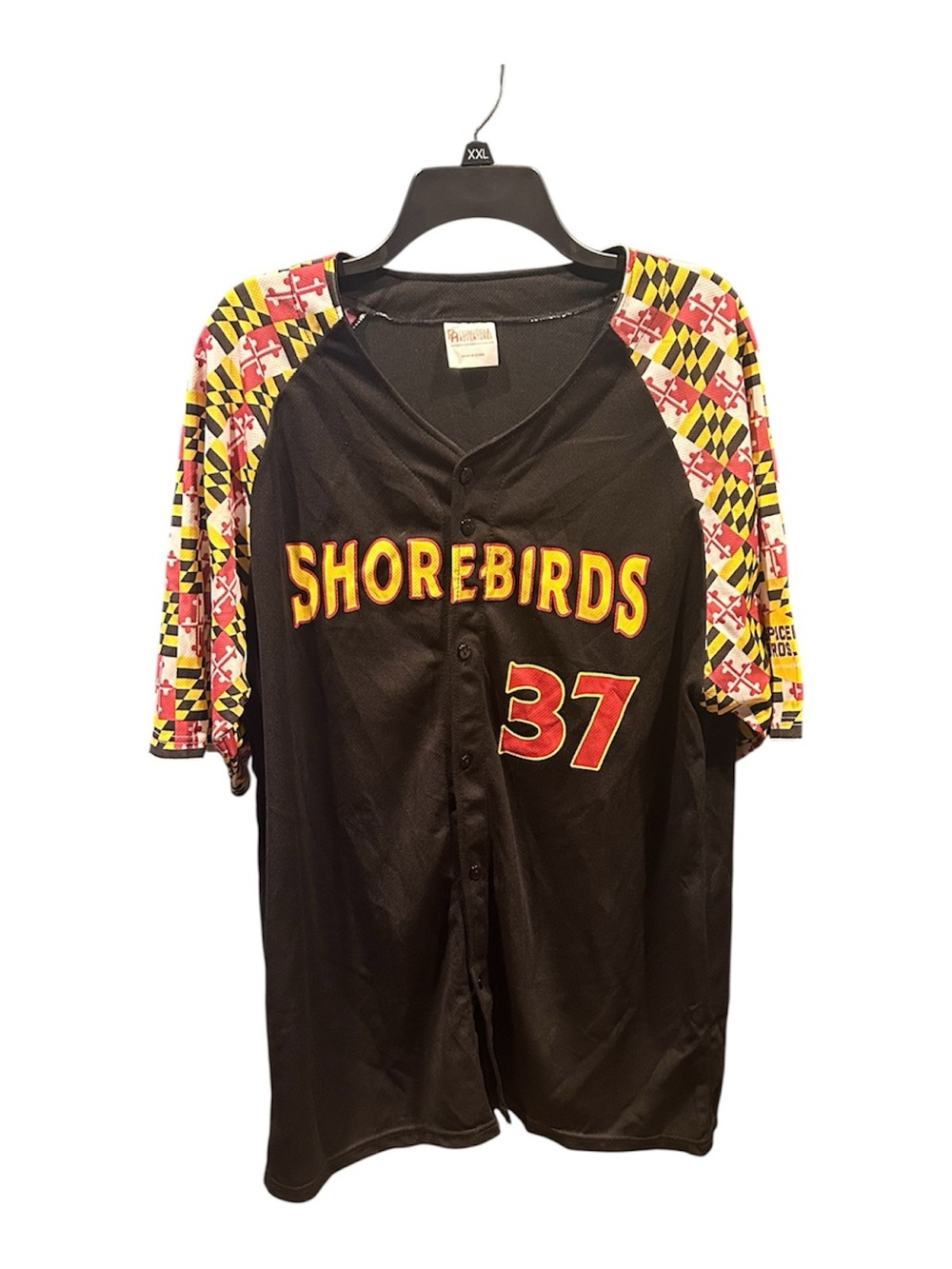 Adley Rutschman Delmarva Shorebirds Minor League SGA Baseball Jersey 2XL Black